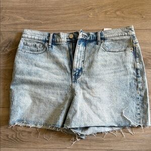 Banana Republic Light Blue Denim Cutoff Shorts